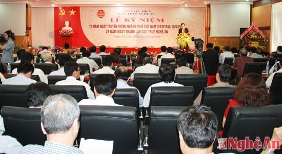 Quang cảnh buổi lễ