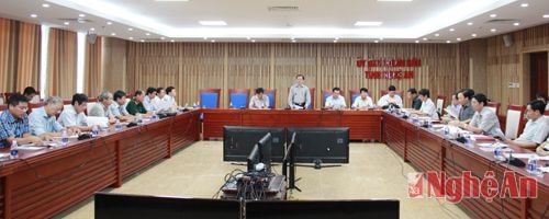 Toàn cảnh buổi làm việc