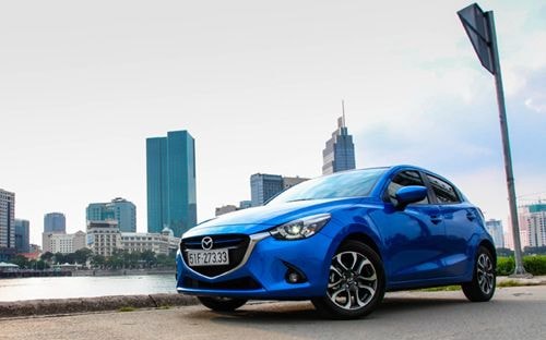  Mức giảm dành cho mẫu xe Mazda2 cao nhất là 22 triệu đồng trong tháng 9.