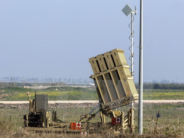 Khu vực triển khai khẩu đội tên lửa Vòm Sắt ở Cao nguyên Golan ngày 20/1. Ảnh: AFP/TTXVN