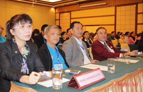 Các đại biểu Thái Lan dự Hội nghị
