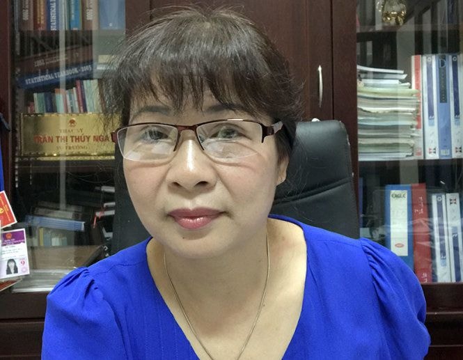 Bà Trần Thị Thúy Nga - Ảnh: Thanh Hà