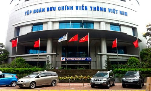 Trụ sở Tập đoàn Bưu chính Viễn thông Việt Nam. Ảnh: Internet