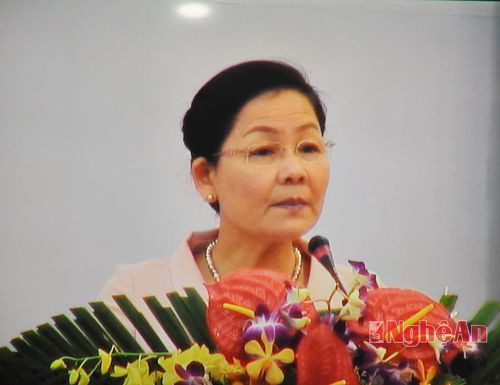  Bà Nguyễn Thị Hương - Phó Chủ tịch Hội LHPN Việt Nam - Trưởng Ban điều hành đề án 704 đánh giá sau 5 năm thực hiện.