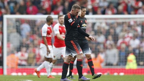 Rooney và các đồng đội không thể gượng dậy sau cú sốc quá lớn