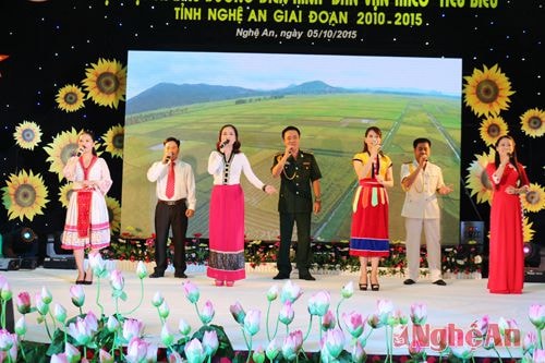 Tiết mục văn nghệ chào mừng