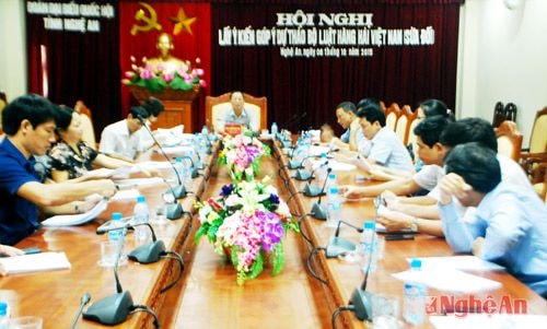 Quang cảnh hội nghị.