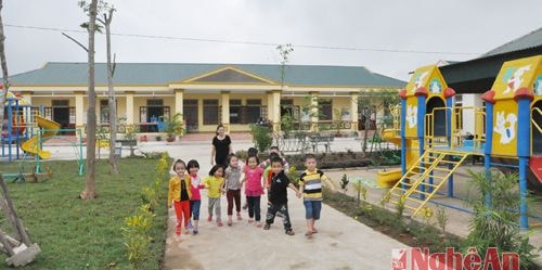 Trường mầm non xã Nghĩa Mỹ
