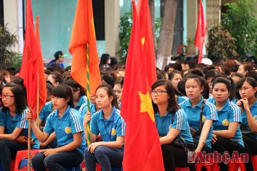 Toàn cảnh lễ khai giảng
