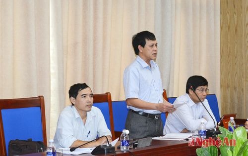 Đại diện Viện kiểm sát nhân dân tỉnh kiến nghị xây dựng khu điều trị riêng cho các phạm nhân, hỗ trợ kinh phí thực hiện công tác giám định hàm lượng ma túy.