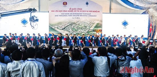 Khởi công Dự án Khu đô thị, công nghiệp và dịch vụ VSIP