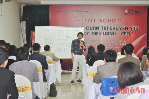 Các học viên tham gia khóa học