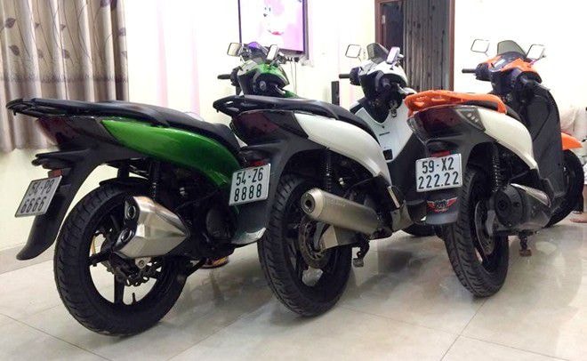  Honda SH là xe tay ga cao cấp sành điệu tại Việt Nam. Ảnh: SH Club.