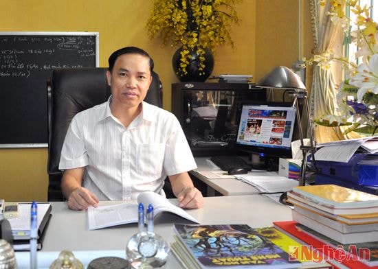 Ông Nguy-n Bá Nhân - Giám --c Trung tâm VHTT t-nh V-nh Phúc..jpg