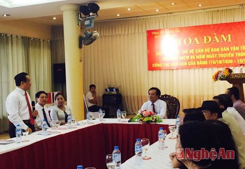 Nhiều ý kiến đóng góp sôi nổi tại buổi tọa đàm