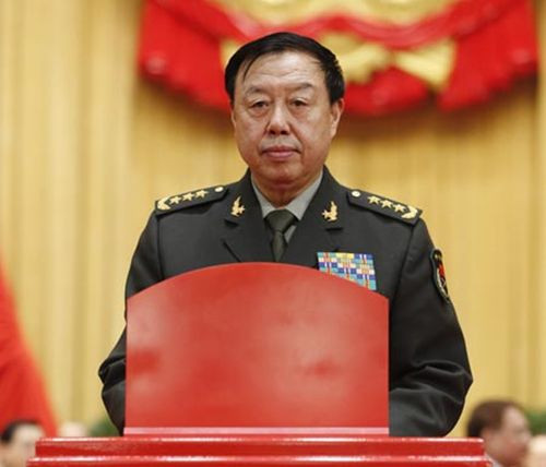 Phó chủ tịch Quân ủy Trung ương Trung Quốc Phạm Trường Long. Ảnh: CNS.
