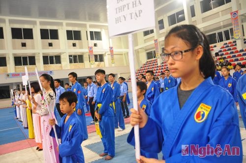 Các tuyển thủ viên chuẩn bi gaio đấu