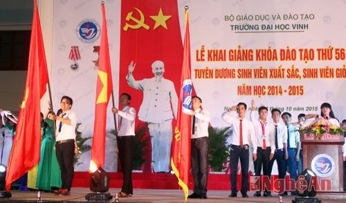 Lễ tuyên thệ của sinh viên khóa 56