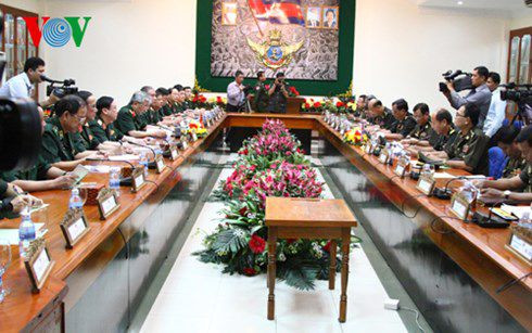 Đối thoại chiến lược quốc phòng Việt Nam-Campuchia lần thứ nhất.