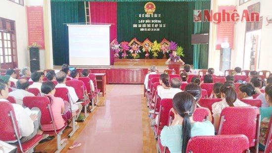 Toàn cảnh buổi tập huấn