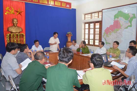 Trưởng đoàn kiểm tra liên ngành, ông Nguyễn Tiến Lâm kết luận việc kiểm tra.