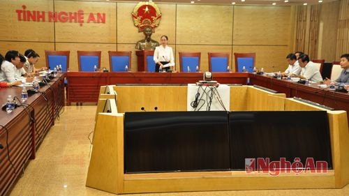  Toàn cảnh buổi làm việc
