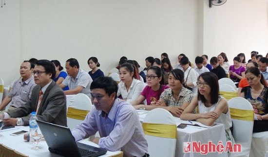 Các doanh nghiệp và kế toán doanh nghiệp dự tập huấn