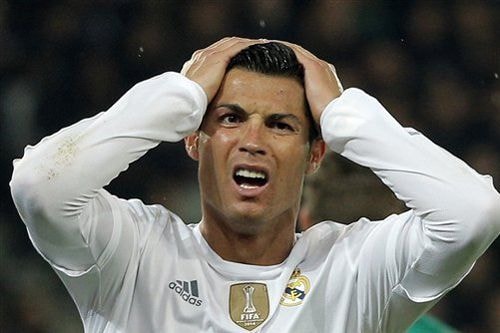 Ronaldo đang có một năm không thể coi là thành công.