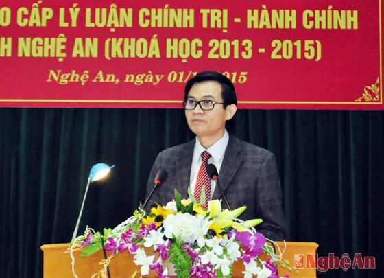 PGS, TS Đoàn Minh Huấn - Giám đốc Học viện Chính trị khu vực I 