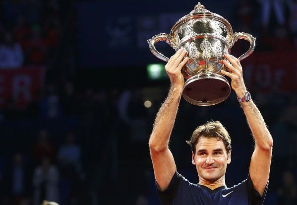 Federer đánh bại Nadal sau hơn ba năm. Ảnh: Reuters.