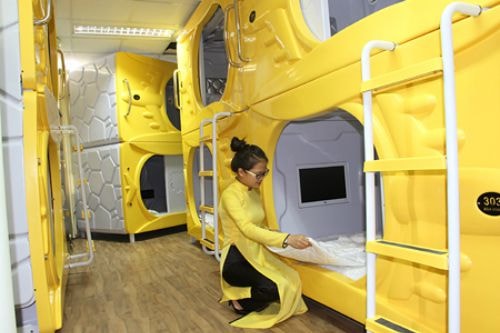Các buồng ngủ được thiết kế hiện đại. Ảnh: baokhanhhoa