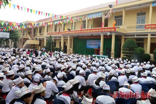 Toàn cảnh buổi lễ