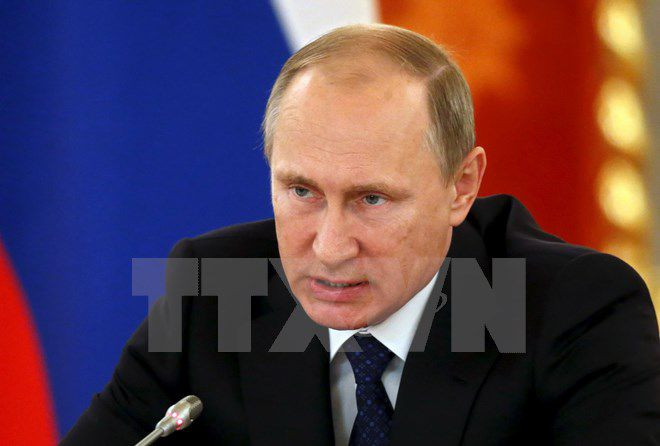 Tổng thống Nga Vladimir Putin. Ảnh: AFP/TTXVN