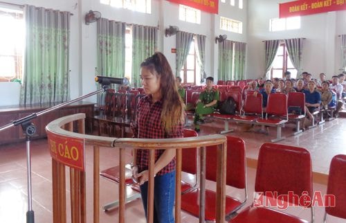 Bị cáo Nguyễn Thị Ngọc Anh