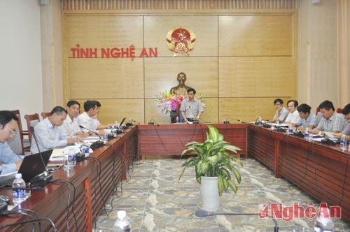 Quang cảnh buổi làm việc