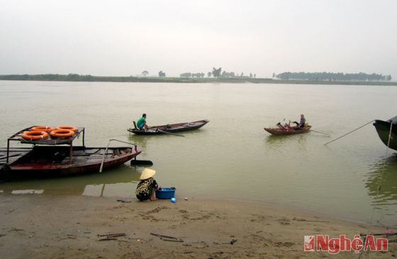 Bến đò ở Khánh Sơn (Nam Đàn)