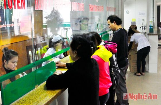 Đăng ký khám, chữa bệnh có BHYT tại Bệnh viện Đa khoa Cửa Đông (TP. Vinh).