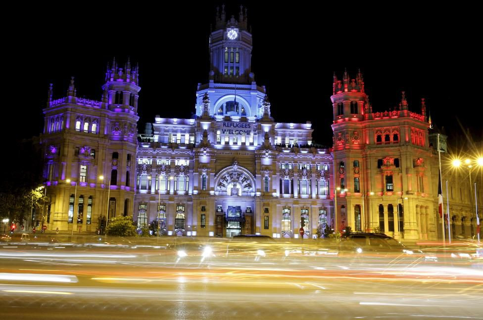 Tòa thị chính của Madrid, Tây Ban Nha.