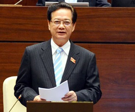 Thủ Tướng Nguyễn Tấn Dũng sẽ  có 75 phút trả lời chất vấn trước Quốc hội