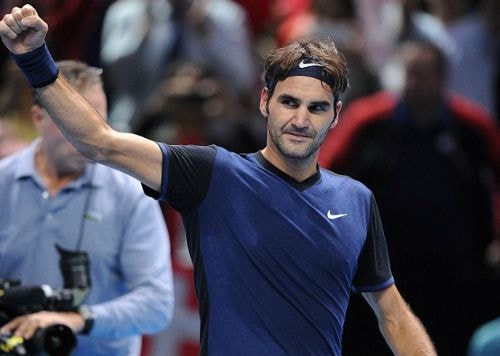 Federer hiếm khi để râu khi thi đấu. Ảnh: KQ.