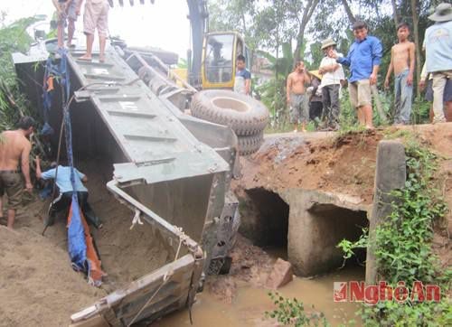 Hiện trường vụ tai nạn