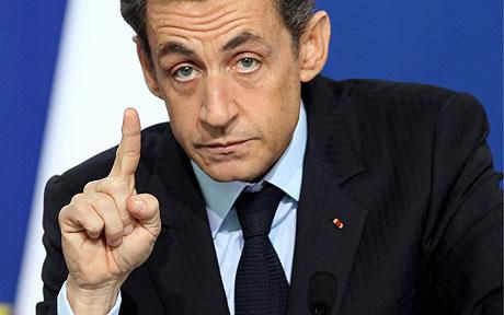 Ôg Nicolas Sarkozy từng giữ chức Tổng thống nước Cộng hoà Pháp trong thời gian 16/5/2007 - 16/5/2012. Ảnh: EPA