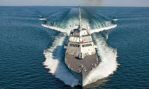 Chiến hạm Milwaukee đến Biển Đông để tuần tra. Ảnh: US Navy