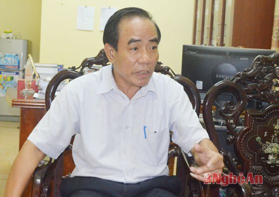Ông Trần Văn Hường, Phó Chủ tịch Hội Nông dân tỉnh: “Họ hỏi nhà riêng, có lẽ là định tranh thủ cá nhân…”.