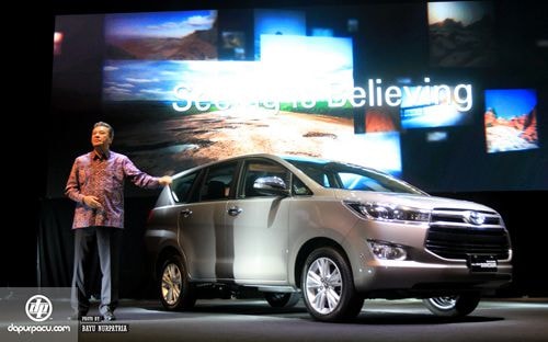  Toyota Innova thế hệ mới ra mắt tại Indonesia.