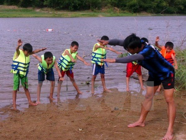 Đuối nước là một trong những nguyên nhân gây tử vong hàng đầu với trẻ em. (Ảnh minh họa: TTXVN)