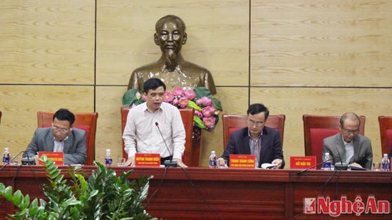 Đồng chí Huỳnh Thanh Điền, Phó Chủ tịch UBND tỉnh kết luận