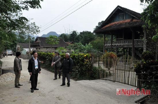 Đường GTNT của Yên Khê đã được nâng cấp hoàn thiện.