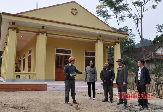 Nhà văn hóa Bản Nưa xã Yên Khê được đầu tư xây dựng đạt chuẩn.