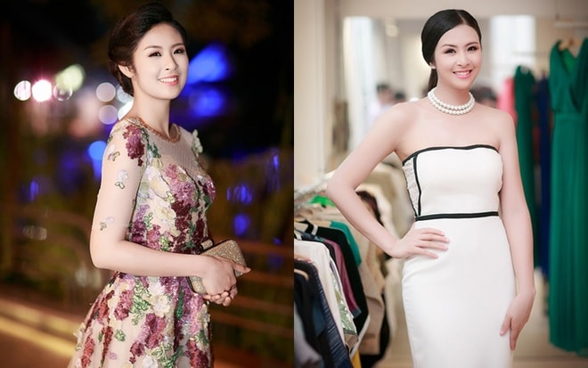 Kiểu tóc của người đẹp được thay đổi linh hoạt thay vì một màu như trước.